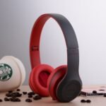 p47 wireless bluetooth foldable headphones with mic